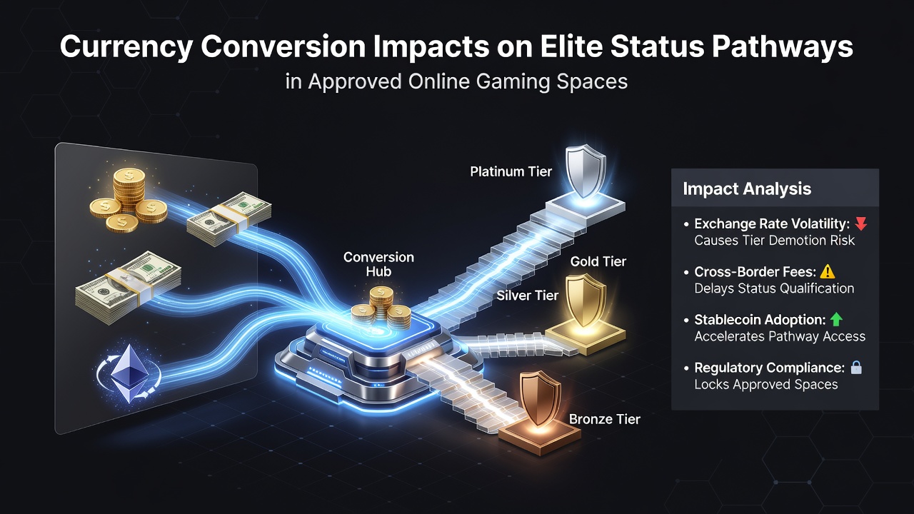 Darstellung von Währungsumrechnungen und Statuspfaden in digitalen Spielumgebungen
