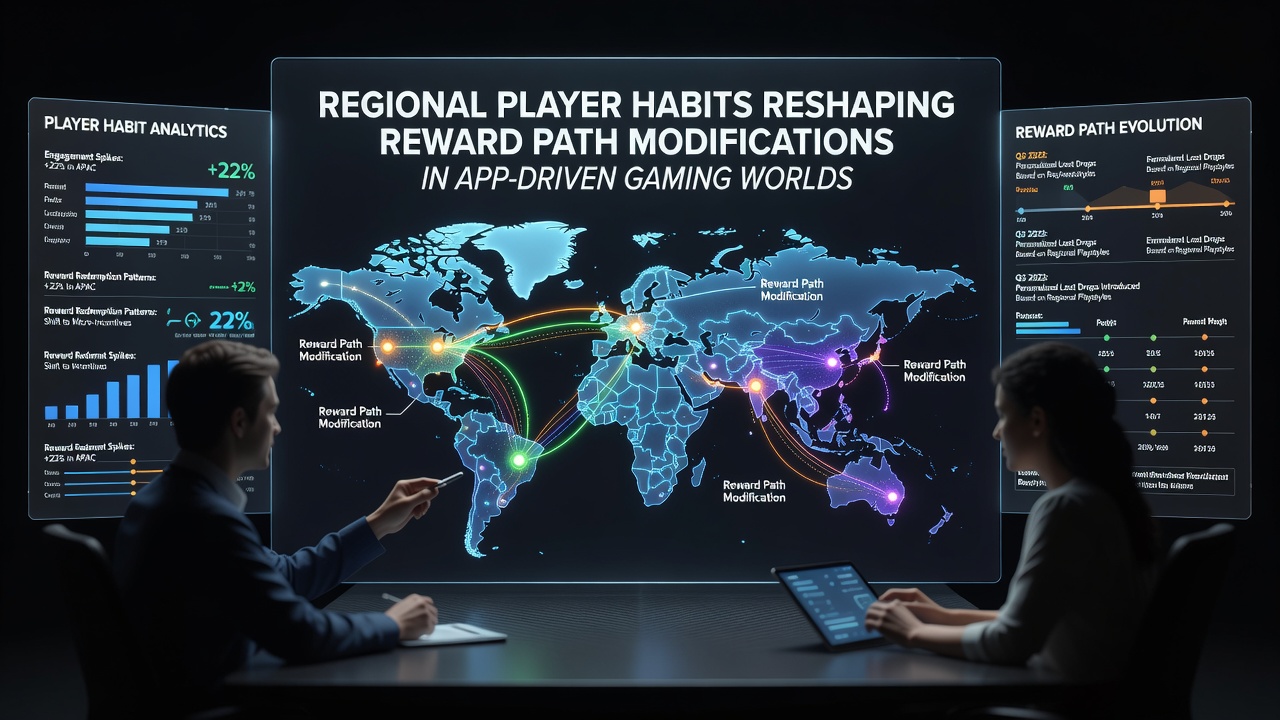 Datenanalyse regionaler Gewohnheiten in Gaming-Apps