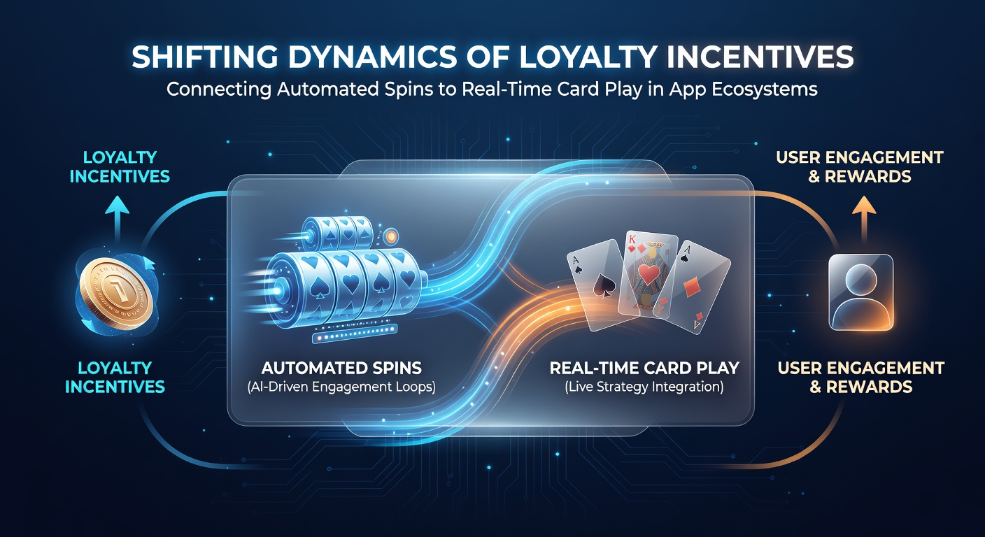 Darstellung der Integration von Slot-Spins und Live-Kartenspielen in mobilen Casino-Apps mit Loyalitätsmechanismen