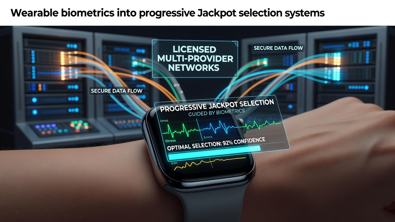 Wearable-Biometrie und progressive Jackpot-Auswahl in Casino-Netzwerken